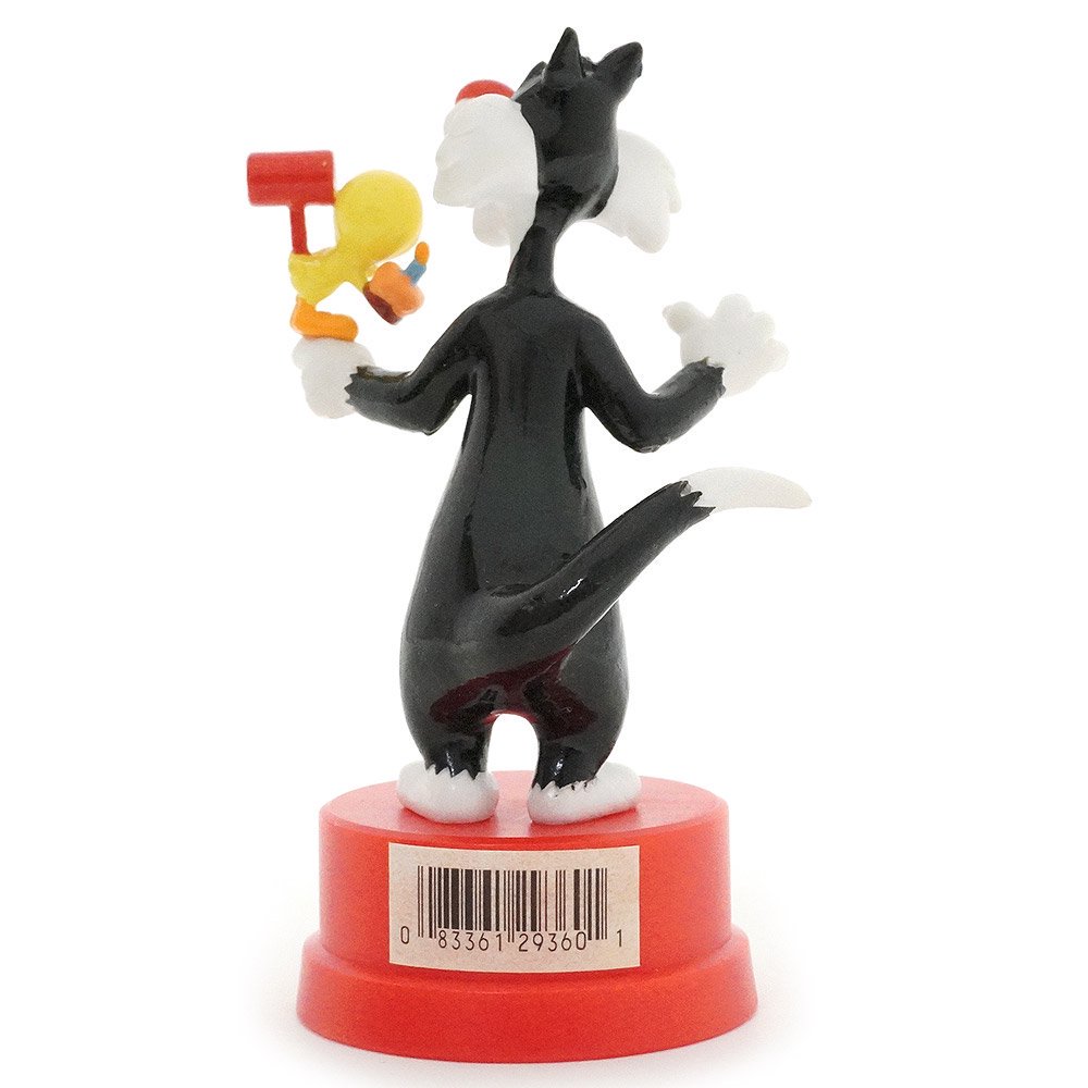 WB/ワーナーブラザース・Looney Tunes/ルーニーテューンズ・APPLAUSE/アプローズ・PVC Figure/フィギュア・メッセージ台座「シルベスターキャット＆トゥイーティー」1994年  - KNot a TOY/ノットアトイ