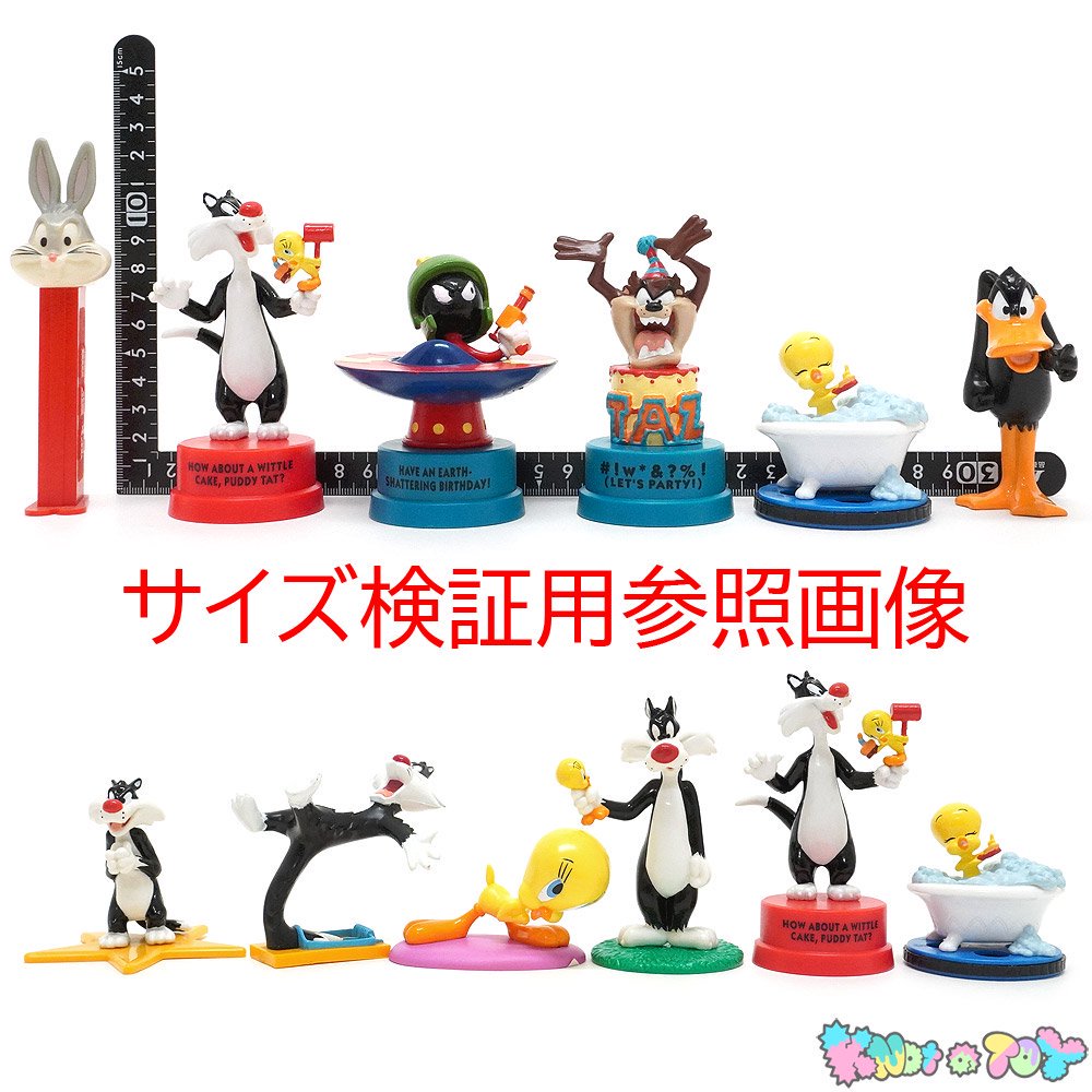 WB/ワーナーブラザース・Looney Tunes/ルーニーテューンズ・APPLAUSE/アプローズ・PVC Figure/フィギュア・メッセージ台座「シルベスターキャット＆トゥイーティー」1994年  - KNot a TOY/ノットアトイ