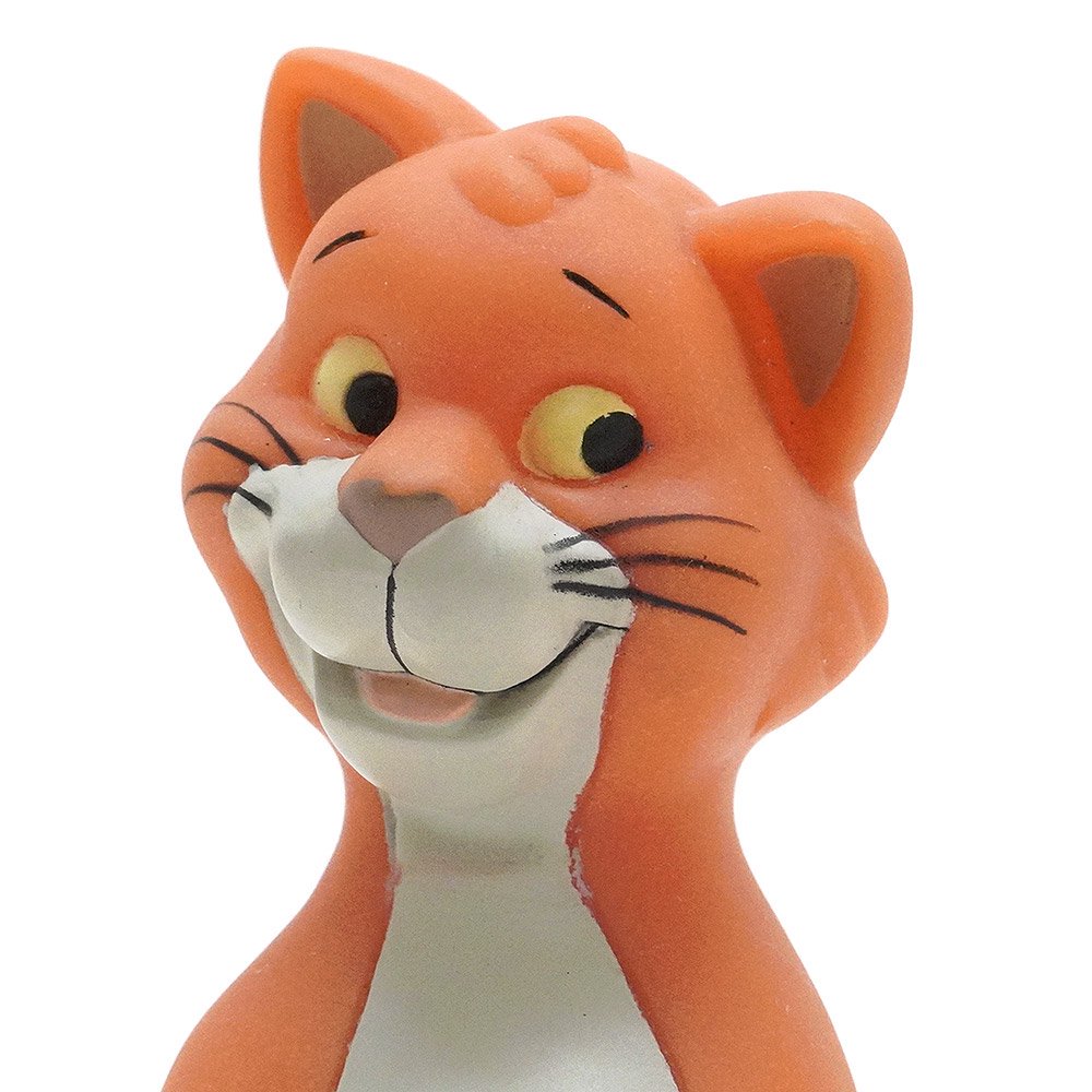 Disney/ディズニー・Rubber Squeaky Toy/ラバースクィーキートイ・笛入りソフビフィギュア/Sofvi Figure 「The  Aristocats/おしゃれキャット・5体セット」 - KNot a TOY/ノットアトイ