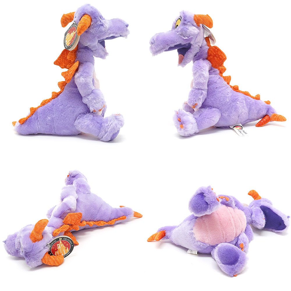 US.Disney Parks/ディズニーパークス・Bean Bag Plush/ビーンバッグ/ぬいぐるみ 「Epcot Figment Dragon/ エプコット・フィグメント・ドラゴン」 - KNot a TOY/ノットアトイ