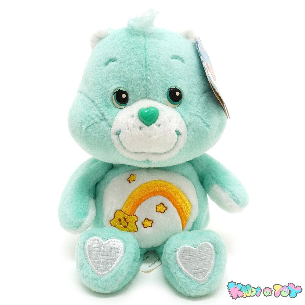 Care Bears/ケアベア・ぬいぐるみ・Wish Bear/ウィッシュベア・20th・20周年記念・8inch/座った状態で16cm・2002年  - KNot a TOY/ノットアトイ