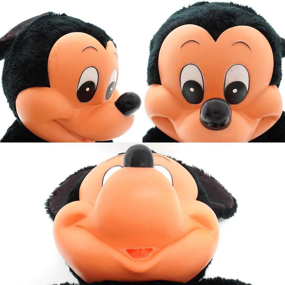 Walt Disney Productions/ウォルトディズニープロダクションズ・YOUNG EPOCH/ヤングエポック・ぬいぐるみ 「Mickey  Mouse/ミッキーマウス」72cm・ダメージ有 - KNot a TOY/ノットアトイ