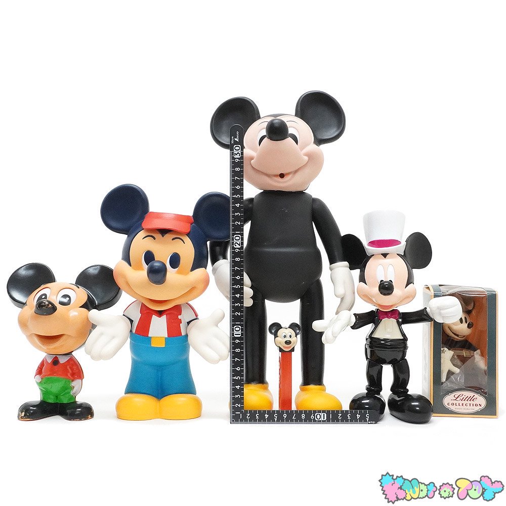 Disney Character・Little Collectionディズニーキャラクター・リトルコレクション・Sekiguchiセキグチ ・Dollドール「ミッキーの二挺拳銃・ミッキー/ミニーセット」 - KNot a TOY/ノットアトイ