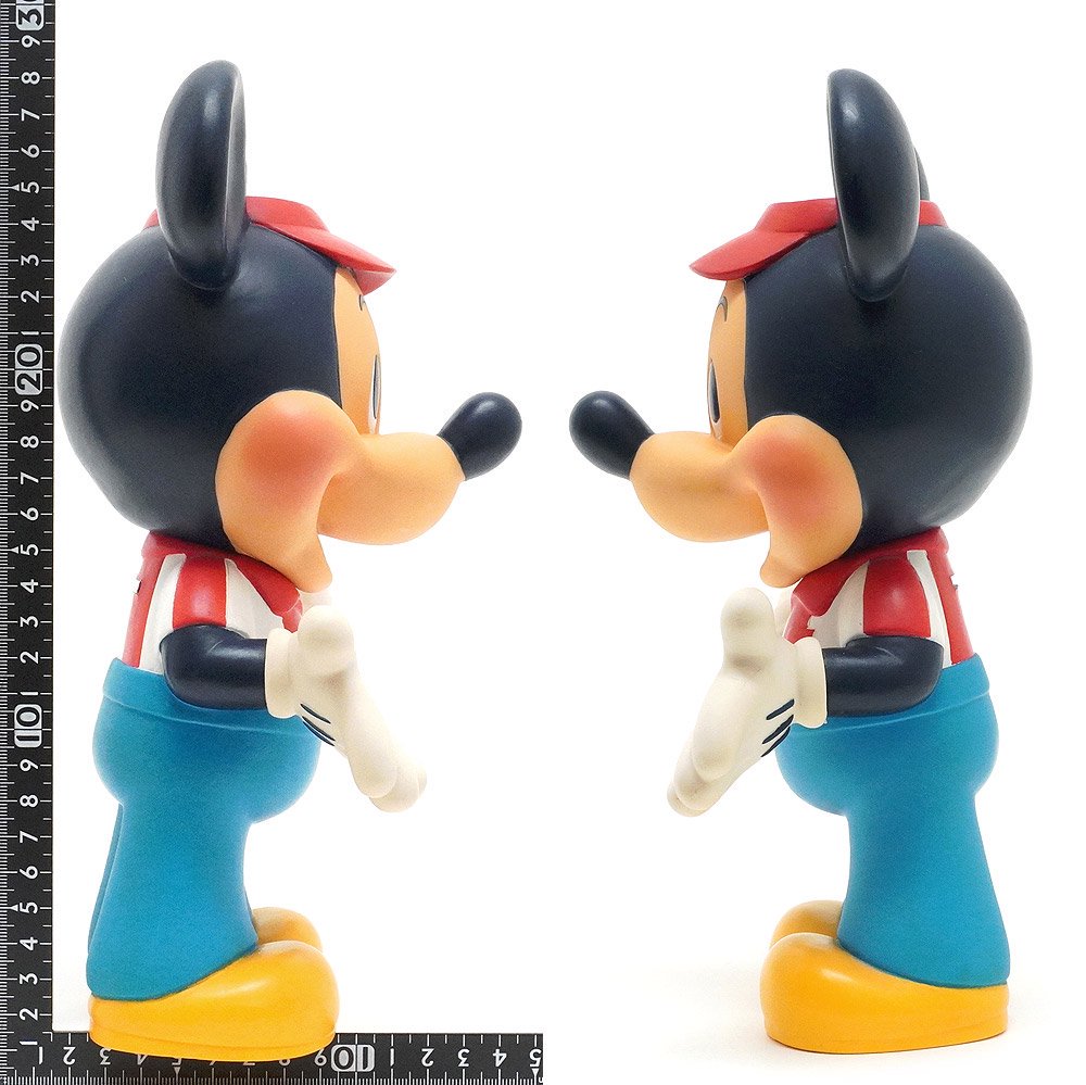 Disney/ディズニー・RUN'A/ラナ・Sofvi Figure/ソフビフィギュア・BIG BANK/ビッグバンク/貯金箱 「Mickey  Mouse/ミッキーマウス」 26.5cm - KNot a TOY/ノットアトイ