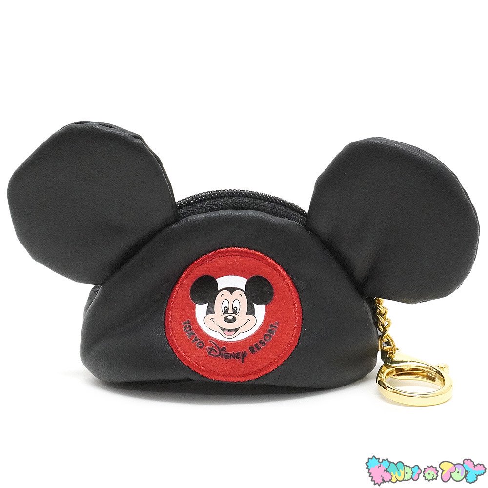 Tokyo Disney Resort/東京ディズニーリゾート・キーチェーン・ミッキーマウス・イヤーハット型ミニポーチ/コインケース・Mickey  Mouse・Ear Hat Key Chain - KNot a TOY/ノットアトイ