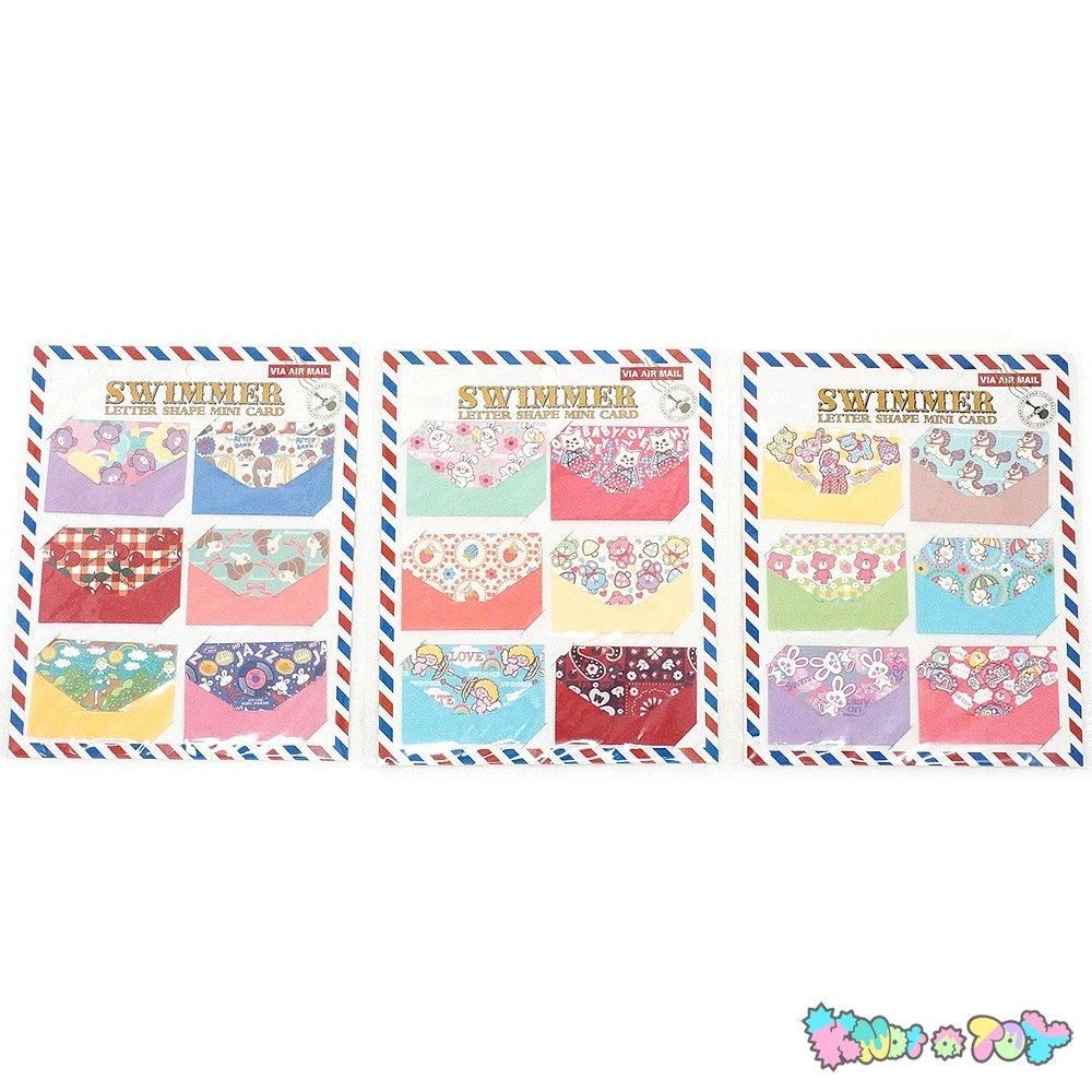 SWIMMER/スイマー・Letter Shape Mini Card/レターシェイプミニカード