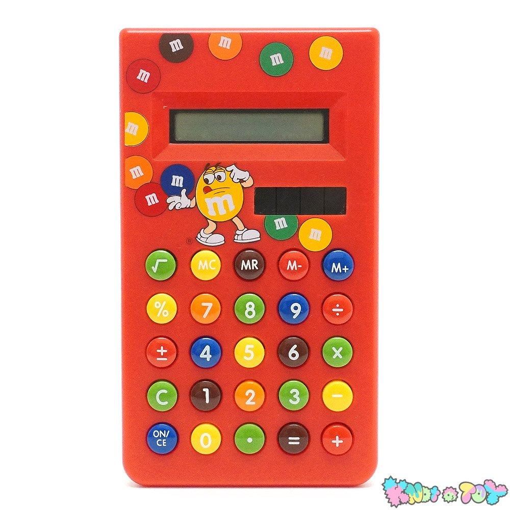 M&M'S/エム&エムズ・Calculator/カリキュレーター/電卓 「Red/レッド