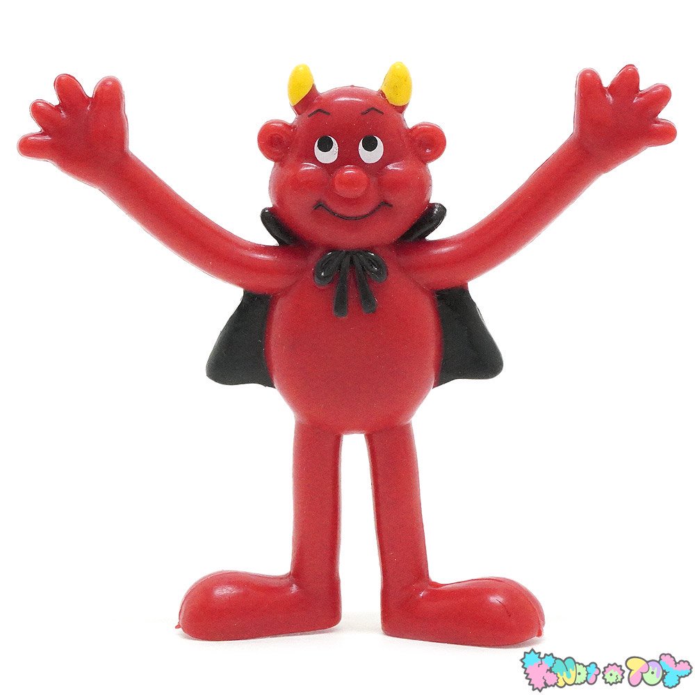 RUSS/ラス・Bendable PVC Figure/ベンダブルPVCフィギュア 「Red Devil/レッドデビル/悪魔」 5.8cm -  KNot a TOY/ノットアトイ