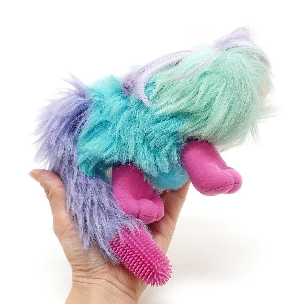 極美品】Brush a Loves ブラッシュアラブズぬいぐるみ 紫色 Li'l Brush