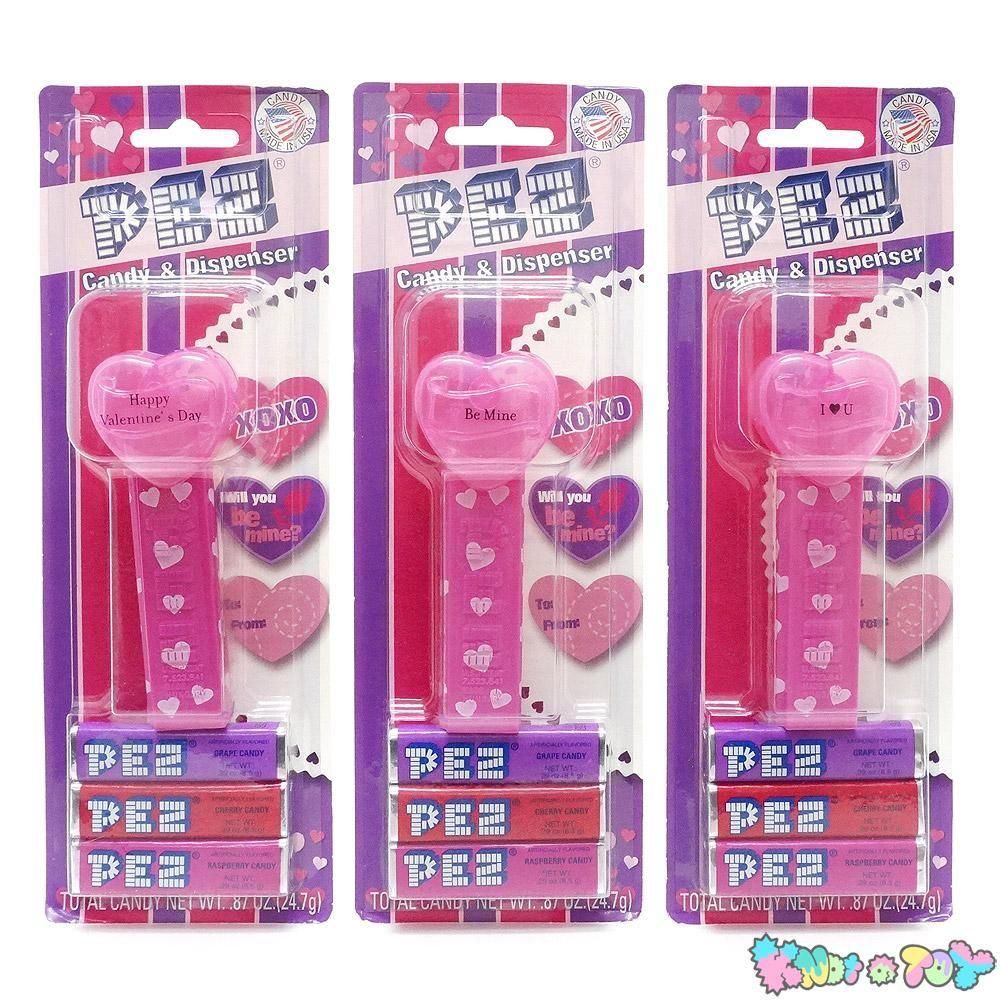 PEZ ペッツ　リンツハート Valentine Happy Heart PEZ Dispenser & Candy - PEZ Official
