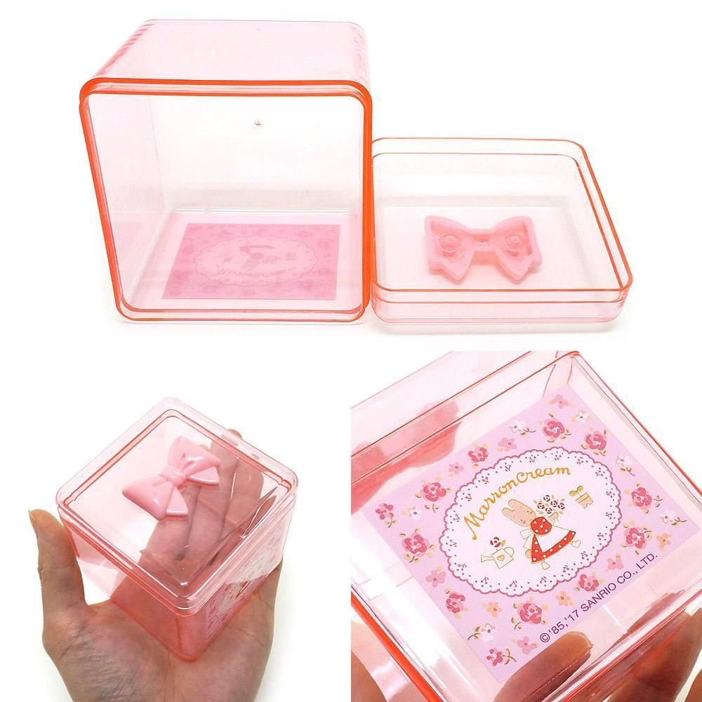 Marron Cream/マロンクリーム・Trinket Box・小物入れ・Plastic
