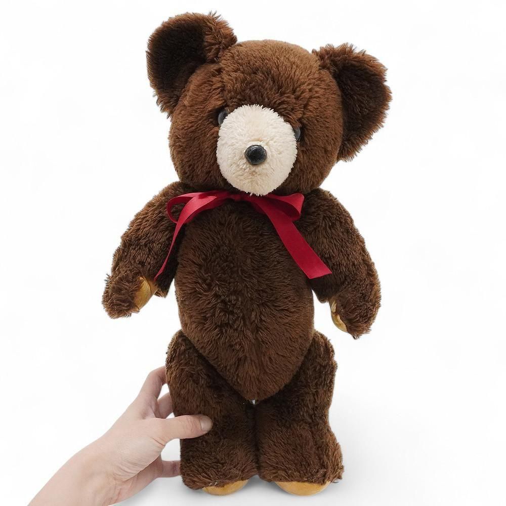 DAKIN Brown Teddy Bear 1981 くま ビンテージ ぬいぐるみ