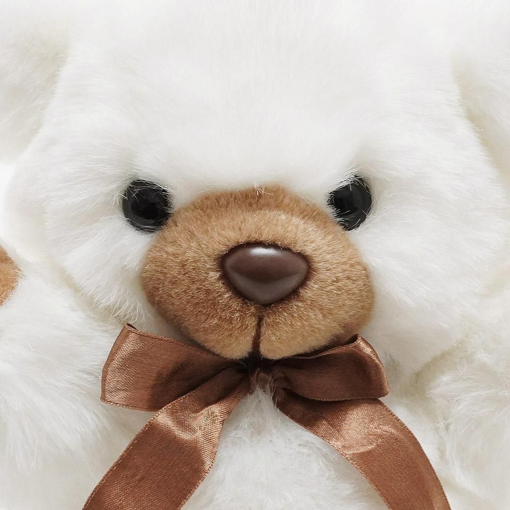 White Teddy Bear/ホワイトテディベア・DIAL A BEAR/ダイアルアベア