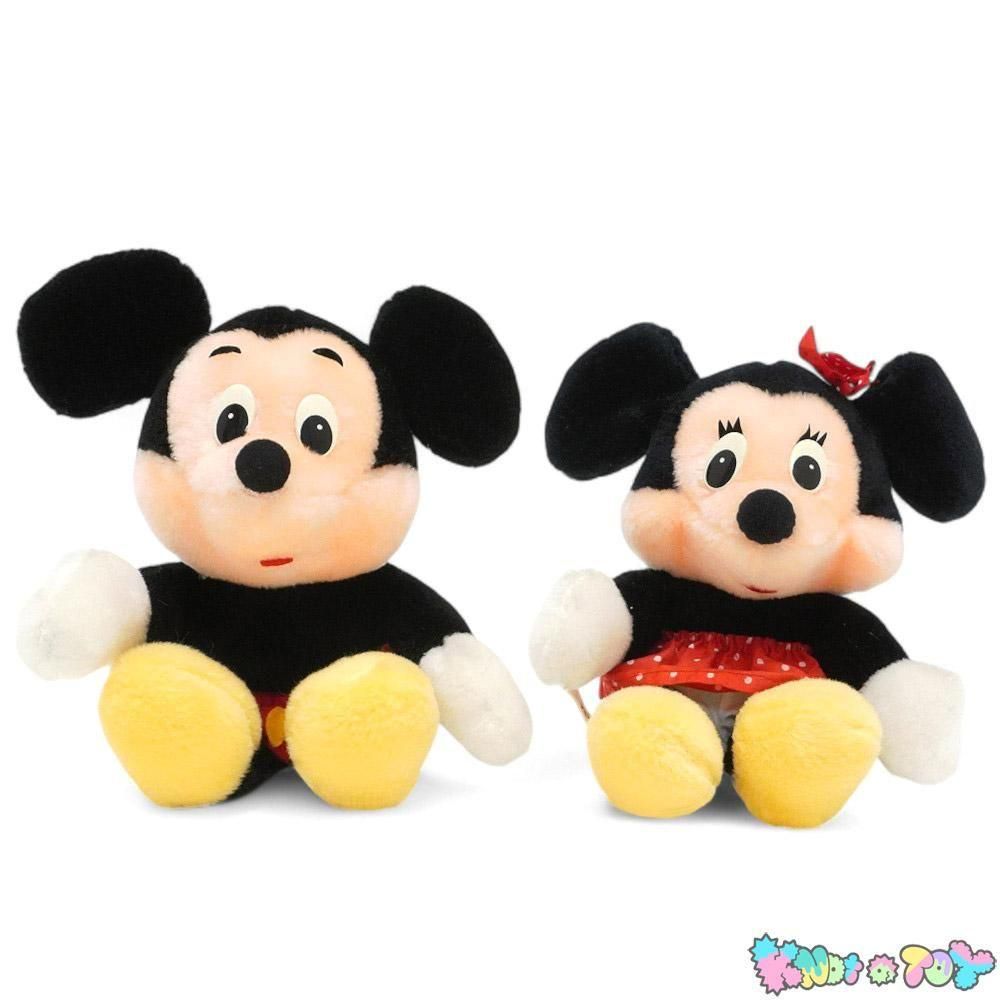 ディズニークリスマス ミッキー ミニー プルート ぬいぐるみ