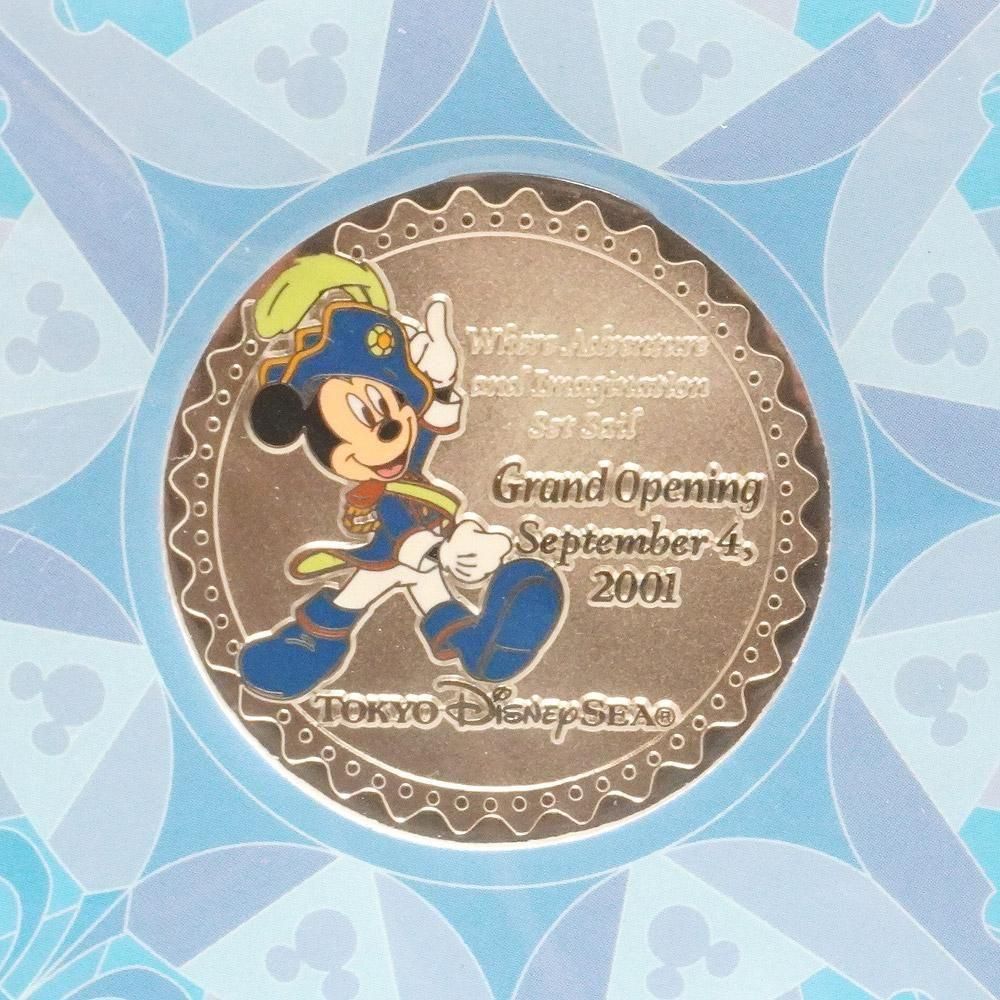東京ディズニーシー グランドオープニング メダル Tokyo Disney Sea東京ディズニーシー・Grand Opening