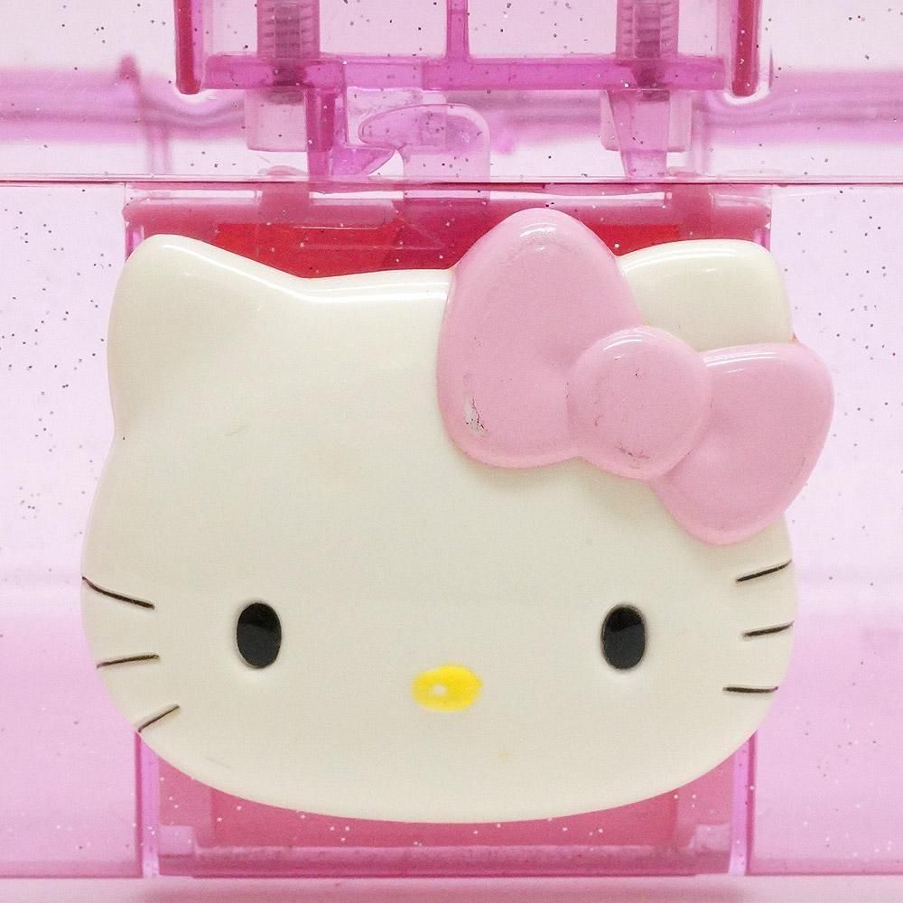 非売品‼️ハローキティ マスコット入りボックス トレインボックス / ハローキティ新幹線 地域 ハローキティ