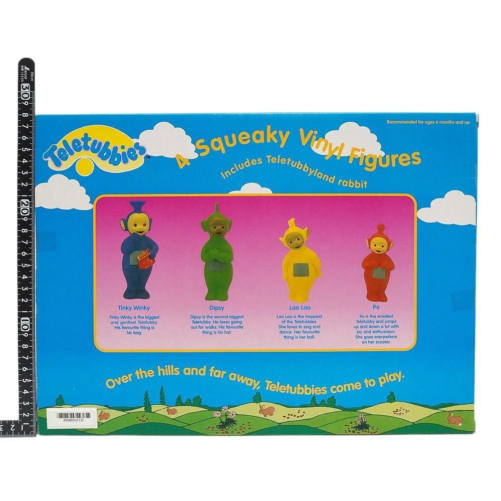 トーキングテレタビーズ　4体セット Teletubbies/テレタビーズ・4 Squeaky Vinyl Figures/スクウィー