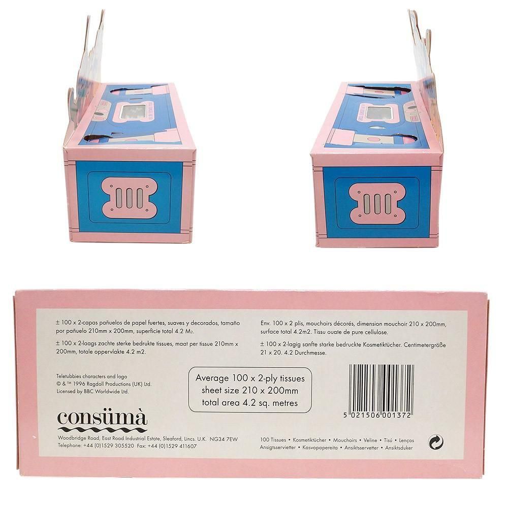 Teletubbies/テレタビーズ・100 2PLY DECORATED TISSUES