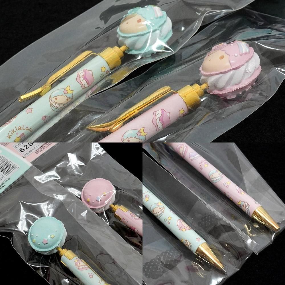 キキララマカロンボールペン＆シャープ LittleTwinStars/リトルツインスターズ・キキララ・Ballpoint