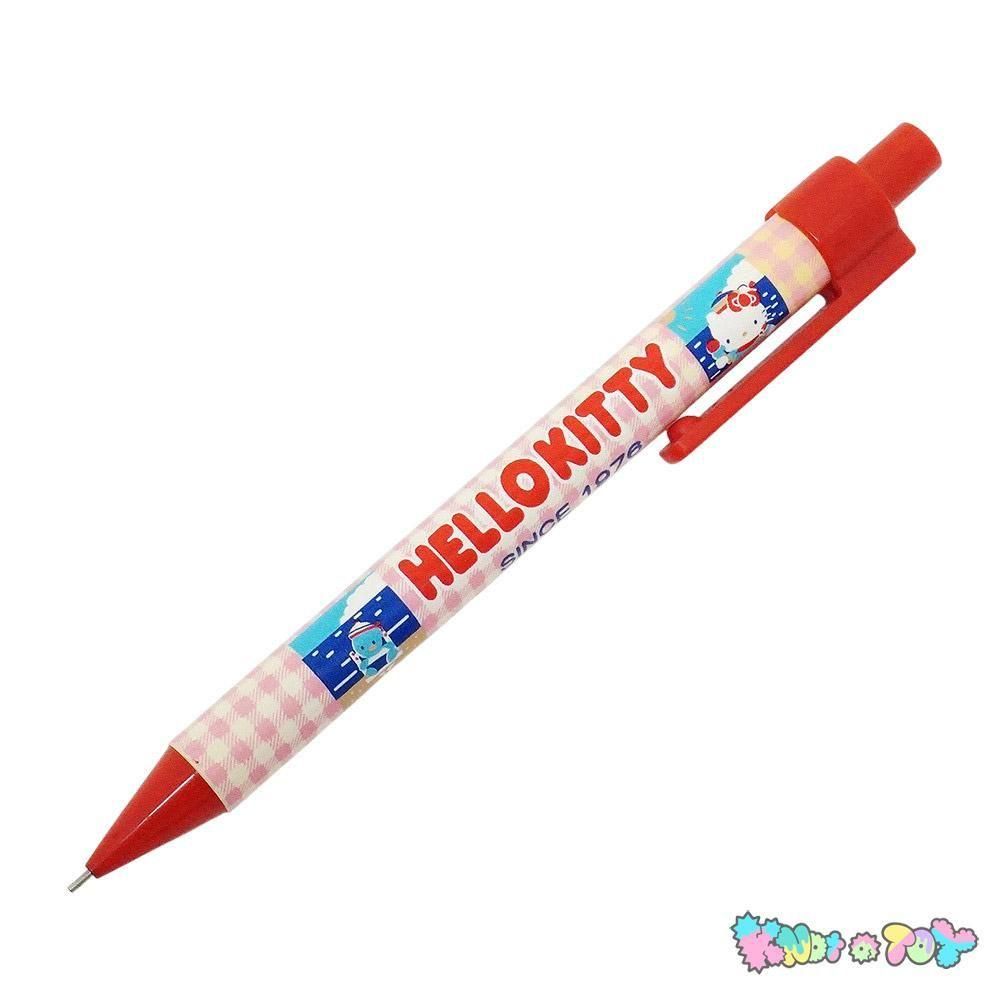 ハローキティ シャープペンシル ピンク　サイドノック　ローズの香りつき ハローキティ シャープペンシル ピンク サイドノック ローズの