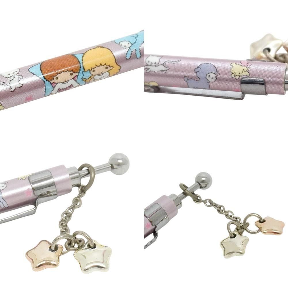 ★昭和レトロ★キキララ★リトルツインスターズ★シャープペン鍵付き交換ノート下敷き ☆昭和レトロ☆キキララ☆リトルツインスターズ☆シャープペン鍵