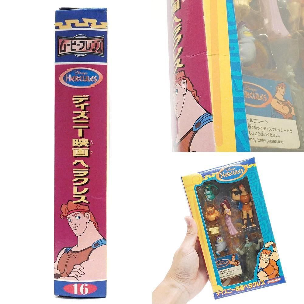 moヘラクレス3本まとめ売り Disney/ディズニー・yutaka/ユタカ・ムービーフレンズ16・PVC Figure