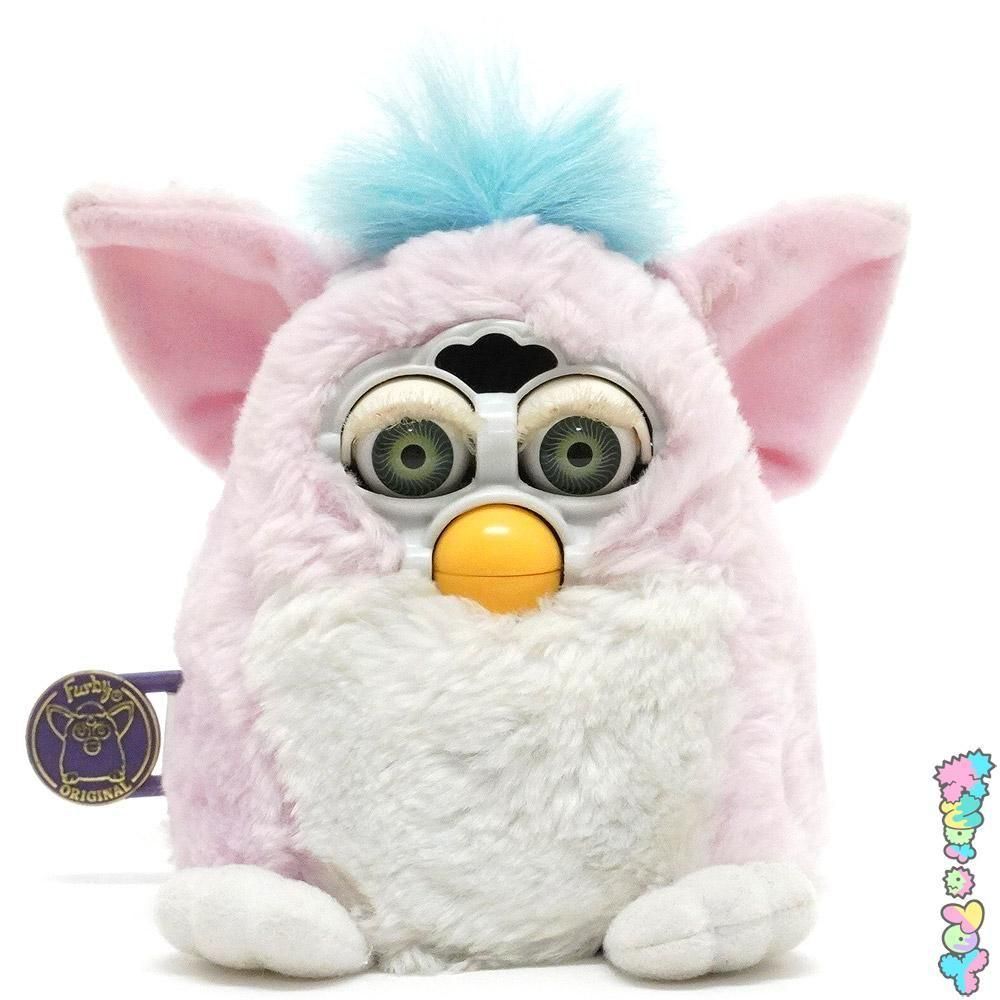 レア希少⭐️トンクリtonkuriファービーピンク白papara Furby昭和 レア希少⭐️トンクリtonkuriファービーピンク白papara Furby