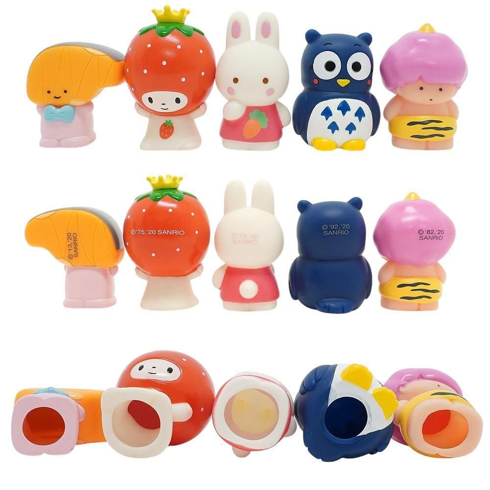 サンリオ　ゆびにんぎょう　レトロ　指人形　ゆびフィギュア サンリオ ゆびにんぎょう レトロ 指人形 ゆびフィギュア 当時物 SANRIO