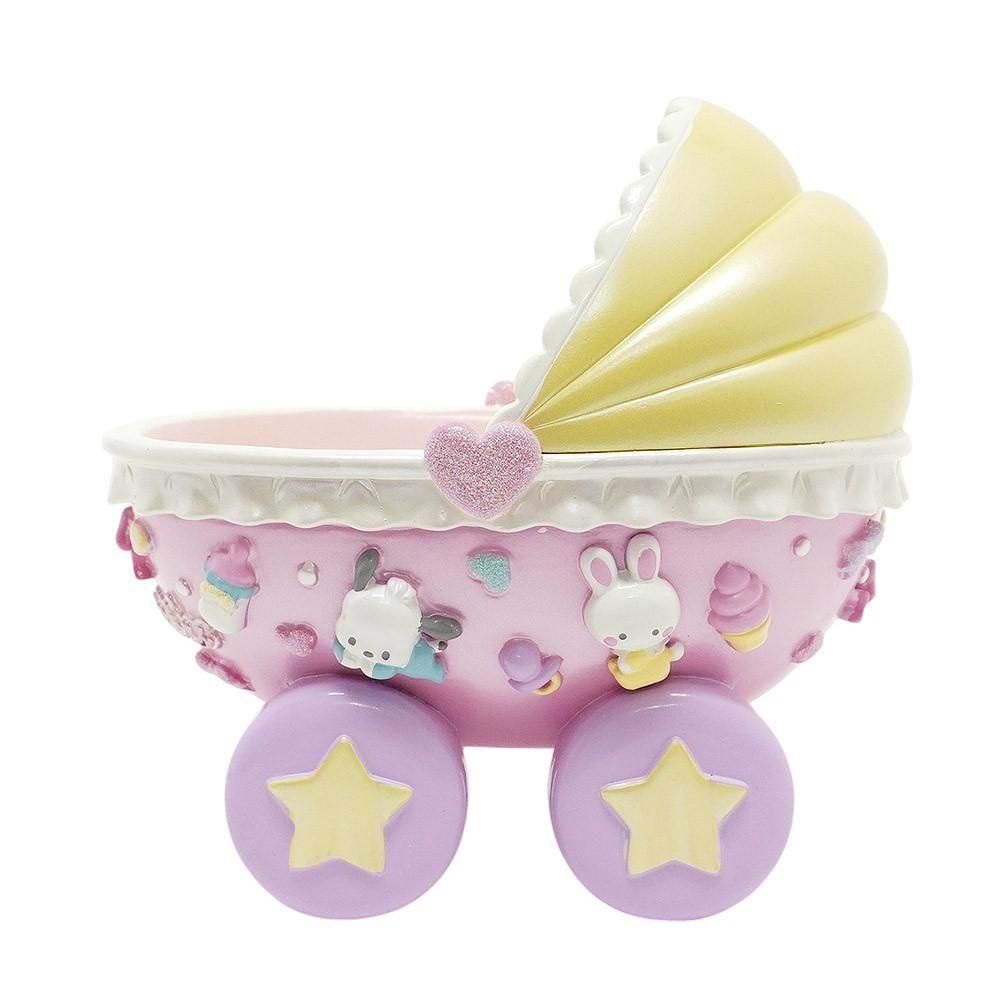 サンリオ　ベビーシリーズ　ベビーカー形　小物入れ　ニャニィニュニェニョン SANRIO CHARACTERS/サンリオキャラクターズ・ベビーカー形小物入れ