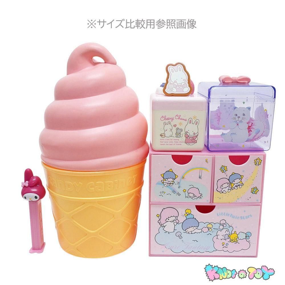 Vintage Sanrio・ソフトクリーム型コンテナ・Candy Cabinet/キャンディ