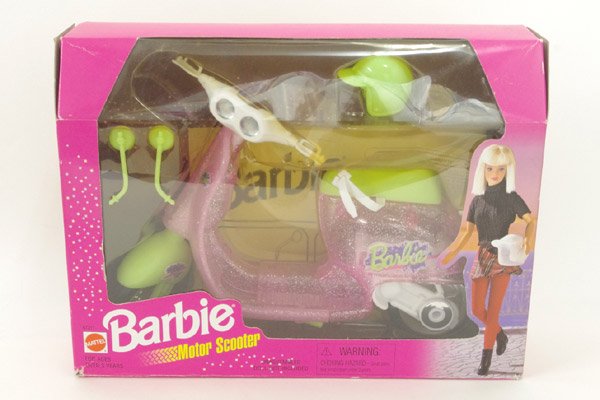 barbie motor scooter