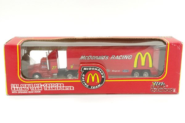 McDonald's 1: ダイキャストカー RACING TEAM TRANSPORTER