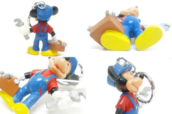 PVC/BULLYLAND/MICKEY MOUSE/ミッキーマウス「カーペンター/大工