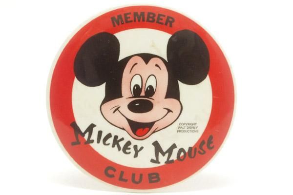 Vintage Button Badge/ディズニー・ビンテージ缶バッチ 「MICKEY MOUSE