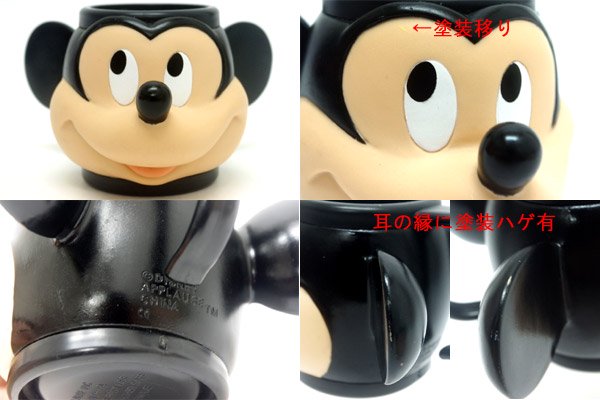 APPLAUSE・Mickey Mouse Face Mag/ミッキーマウス・フェイスマグカップ 