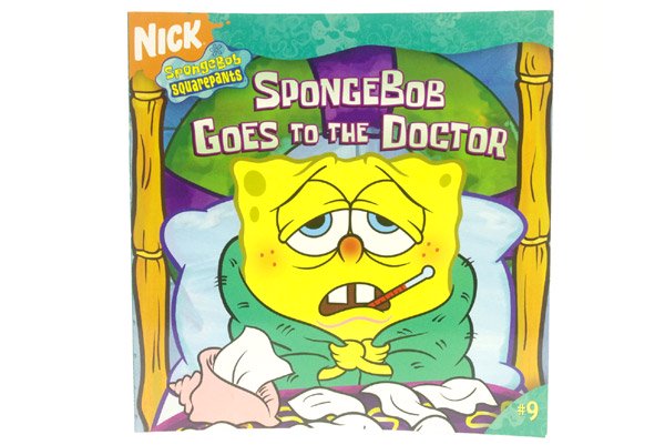 SPONGEBOB/スポンジボブ 絵本 「SPONGEBOB GOES TO THE DOCTOR