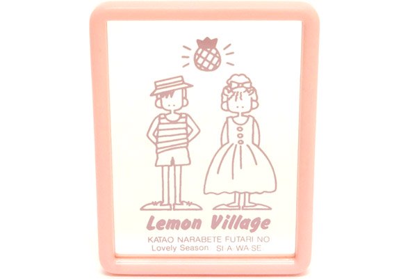 【当時物】Lemon Village  レモンビレッジ  パブミラー