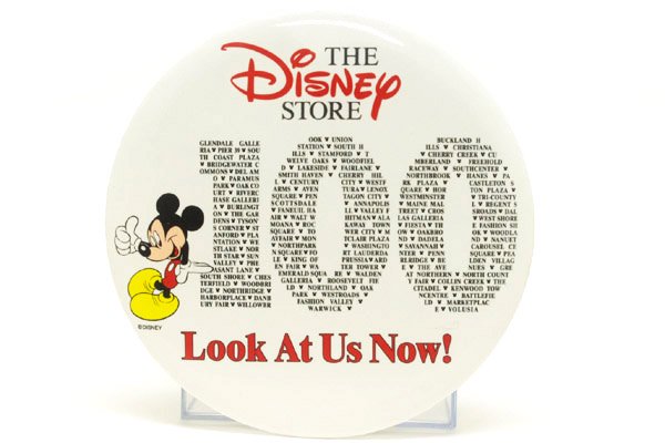 Us Disney Store Vintage Button Badge ディズニーストア ビンテージ缶バッチ 100 Lookatusnow おもちゃ屋 Knot A Toy ノットアトイ Online Shop In 高円寺