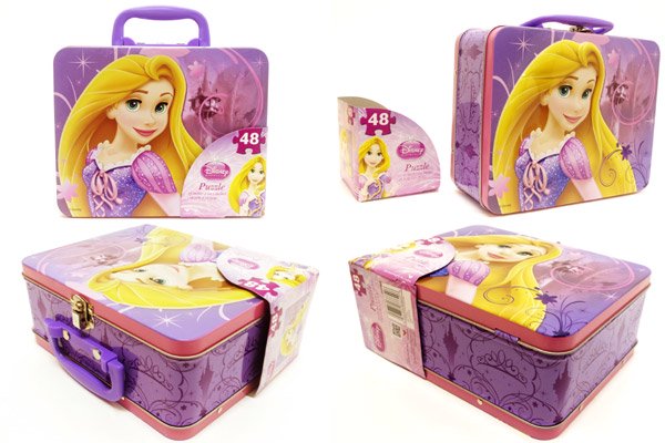 Disney Princess/ディズニープリンセス「Rapunzel・48p Puzzle/ラプンツェル・缶入りパズル48ピース