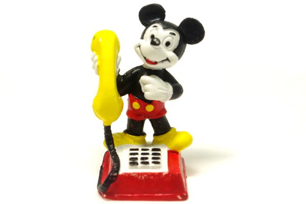 Pvc Bully Mickey Mouse ミッキーマウス型 テレフォン 電話器 おもちゃ屋 Knot A Toy ノットアトイ Online Shop In 高円寺