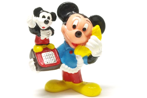 Pvc Applause Mickey Mouse ミッキーマウス テレフォン 電話 おもちゃ屋 Knot A Toy ノットアトイ Online Shop In 高円寺