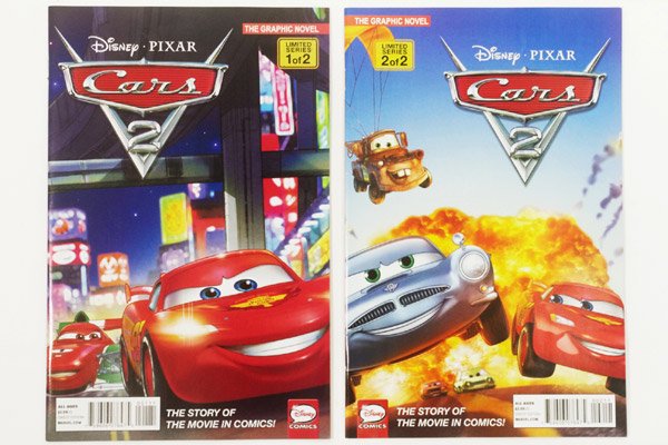 Disney・Pixar Cars2/ディズニー・ピクサー カーズ2 「THE・STORY・OF・THE・MOVIE・IN・COMICS/ザ・ストーリー・オブ・ザ・ムービー・イン・コミックス」#1u00262 - KNot a  TOY/ノットアトイ