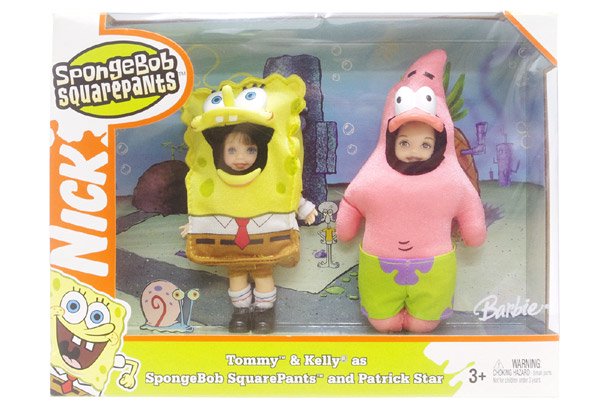 Tommy & Kelly as SpongeBob SpuarePants and Patrick Star トミー