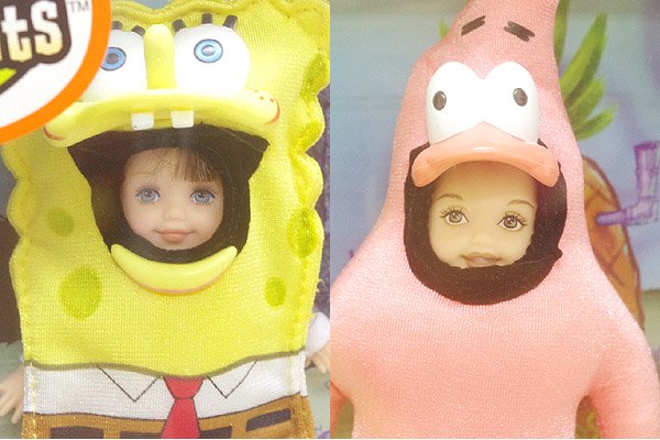 Tommy & Kelly as SpongeBob SpuarePants and Patrick Star トミー