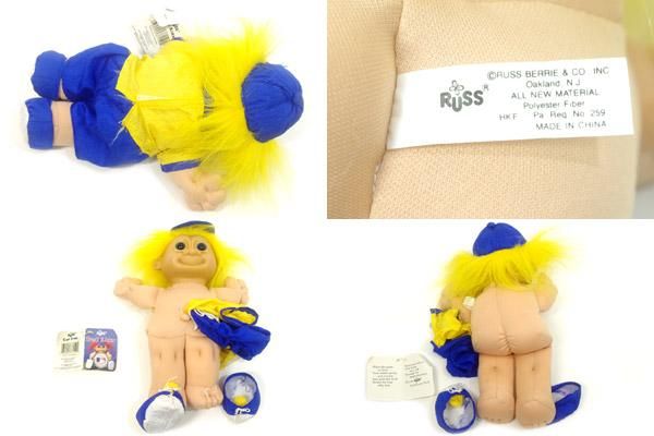 TROLL/トロール人形・RUSS/ラス・KIDZ/キッズ 「イエロー