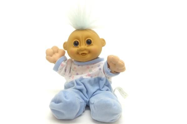 Troll トロール人形 Russ ラス Baby ベイビー ライトブルー ぬいぐるみ中 ロンパース おもちゃ屋 Knot A Toy ノットアトイ Online Shop In 高円寺