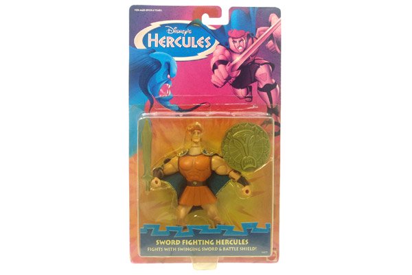 Disney's HERCULES/ディズニーズ・ヘラクレス・MATTEL/マテル 「SWORD FIGHTING  HERCULES/ソード・ファイティング・ヘラクレス」 アクションフィギュア - KNot a TOY/ノットアトイ