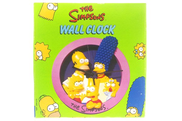 the SIMPSONS/シンプソンズ 「WALL CLOCK/ウォール・クロック/壁掛け