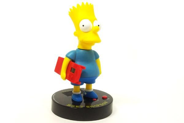 the SIMPSONS/シンプソンズ 「BART SIMPSON・TALKING ALARM CLOCK