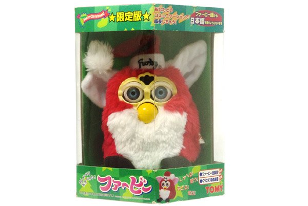 Furby/ファービー・クリスマス限定版・レッド×ホワイト・TOMY/トミー
